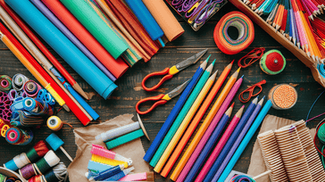 DIY Supplies Galore: Crafting and Creating with the Best Materials